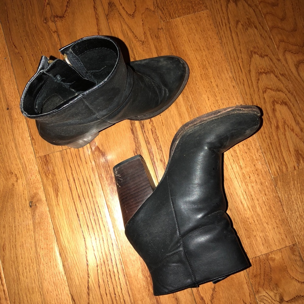 Urban outfitters leather booties